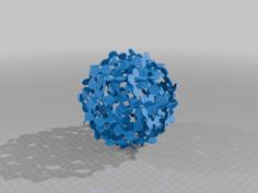 KEPLER DODECAHEDRAL POLYLINK 2 3D Printer Model