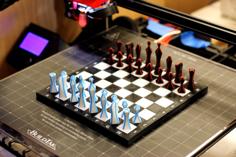 Multi-Color Chess Set 3D Printer Model