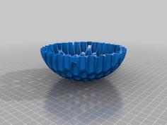 Honeycomb Bowl 3D Printer Model