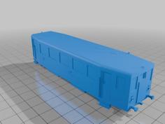 ČSD M131.1 Railcar Keychain 3D Printer Model