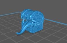 Mimic Chest DnD 3D Printer Model