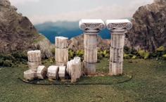 Roman Columns 3D Printer Model