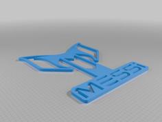 Messi Logo 3D Printer Model