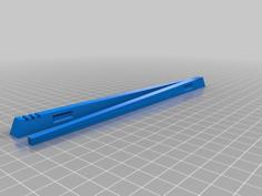 High Tech Chopsticks With Ring To Hold Them Together. 3D Printer Model