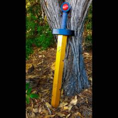 Finn’s Golden Sword Of Battle 3D Printer Model