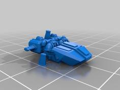 6mm Cosmo Knight, Classic Scout Speeders 3D Printer Model