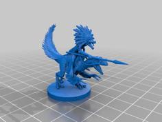 Kobold Deinonychus Rider 3D Printer Model