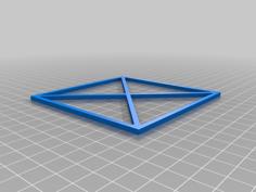 X And Y Calibration Square 3D Printer Model