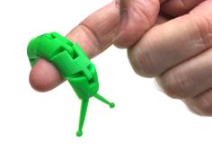 Articulated Slug 3D Printer Model