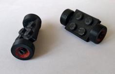 Lego Compatible Small Wheels 3D Printer Model