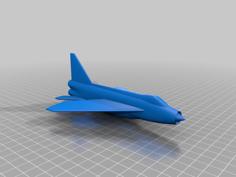 English Electric Lightning 3D Printer Model