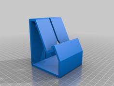 Customizable Phone Stand 3D Printer Model