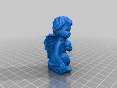 Angel With Pearl – 3D Scan 3D Printer Model