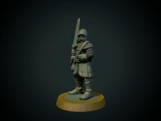 Yet Another Knight 28mm (supportless, FDM Friendly) 3D Printer Model