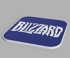 Blizzard Coaster 3D Printer Model