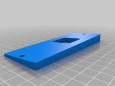 Ring.com Customizable Doorbell Wedge Mount 3D Printer Model