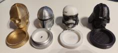 Star Wars Candle Holders 3D Printer Model