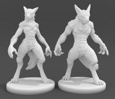 Werewolf Miniatures 3D Printer Model