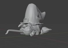 Witchy Gnome 3D Printer Model