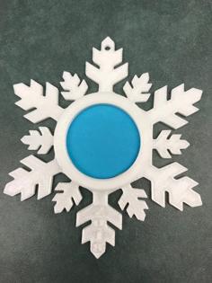 Christmas Photo Ornament 3D Printer Model