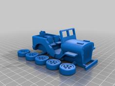 Willys MB 3D Printer Model