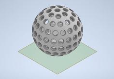 Airlessball 3D Printer Model