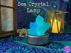 Sea Crystal Lamp 3D Printer Model