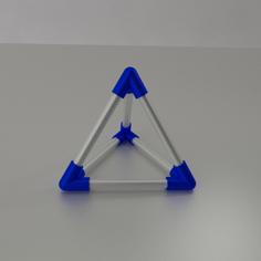 Tetrahedron Tetraedre Platon Pencils Ikea 3D Printer Model