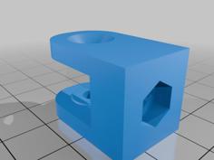 X-Axis Belt Tensioner Bracket Remix 3D Printer Model