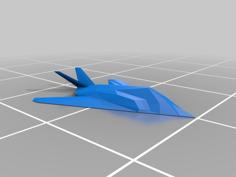 F-117 Nighthawk 3D Printer Model