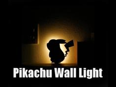 Pikachu Wall Light 3D Printer Model