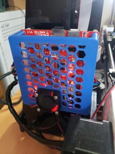 Anet A8 Mainboard Cover With 30 MM Fan To The Mosfets 3D Printer Model