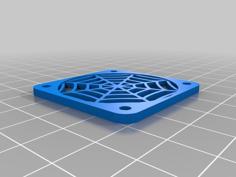 Fan Grill 40mm Spiderman 3D Printer Model