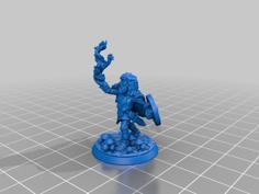 Chirp Thistlefoot- Gnome Circle Of Spores Druid 3D Printer Model