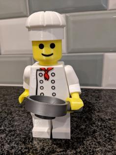 Giant Lego Chef 3D Printer Model