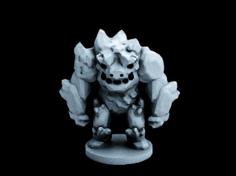 Ice Elemental (18mm Scale) 3D Printer Model