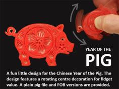 Year Of The Pig 3D Printer Model