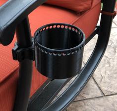 Patio Chair Cup Holder 3D Printer Model