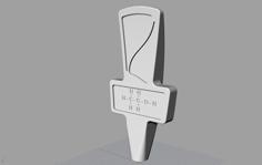 Beer Tap Handle – No Name 3D Printer Model