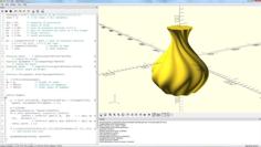 Vase And Bowl Openscad Generator 3D Printer Model