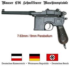 Mauser C96 WW1/WW2 Replica 3D Printer Model