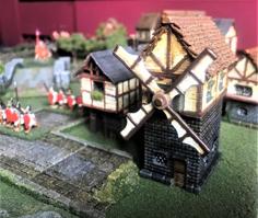 Fantasy Wargames Windmill / Building 15mm 3D Printer Model