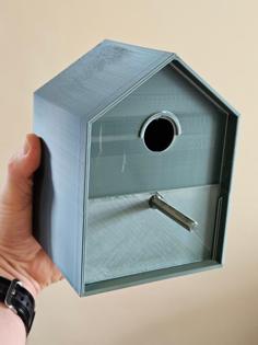 Simple Bird Nest Box 3D Printer Model