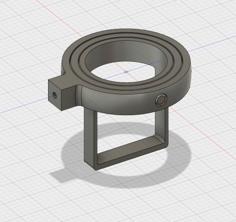 Self-leveling Can Holder For Bicycles 3D Printer Model