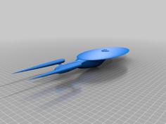 Zenith Class-Star Trek 3D Printer Model