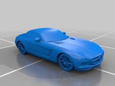 Mercedes SLS AMG 3D Printer Model