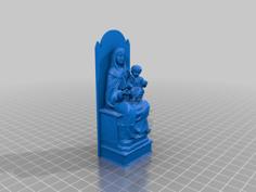 Maria Madre De La Paz – Mary Mother Of Peace 3D Printer Model