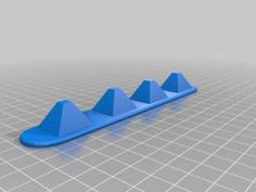 Dragon Teeth Tank Traps For Bolt Action 3D Printer Model