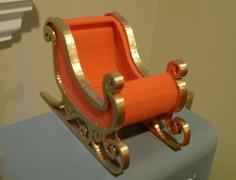 Two-color Sleigh 3D Printer Model