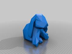 Ducky The Low Poly Bunny 3D Printer Model